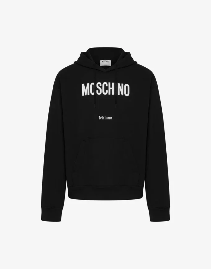 Sweat-shirt en coton biologique imprimé