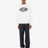 Sweat-shirt en coton biologique imprimé