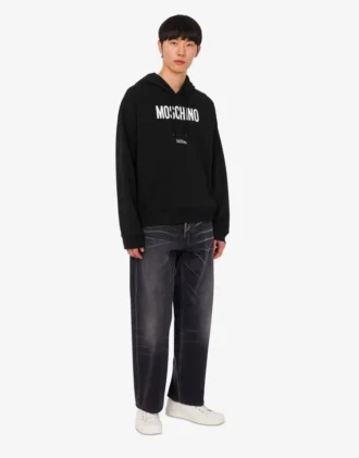 Sweat-shirt en coton biologique imprimé