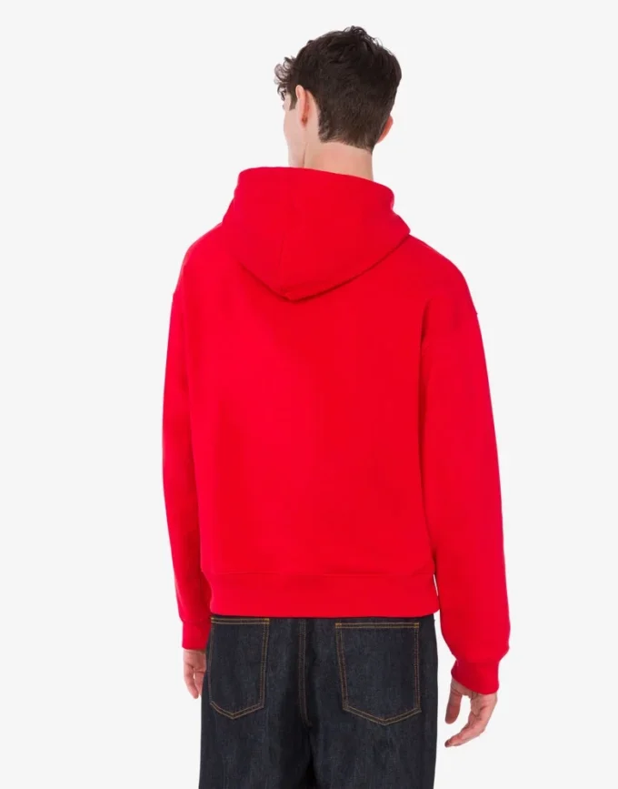 Sweat-shirt en coton biologique imprimé