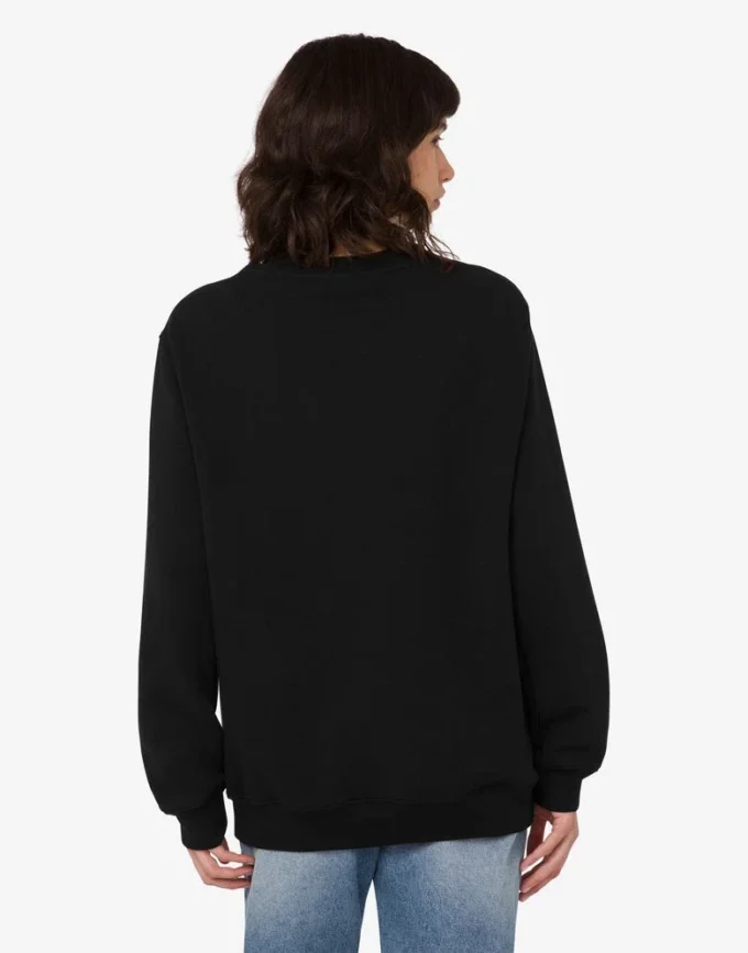 Sweat-shirt en coton biologique imprimé