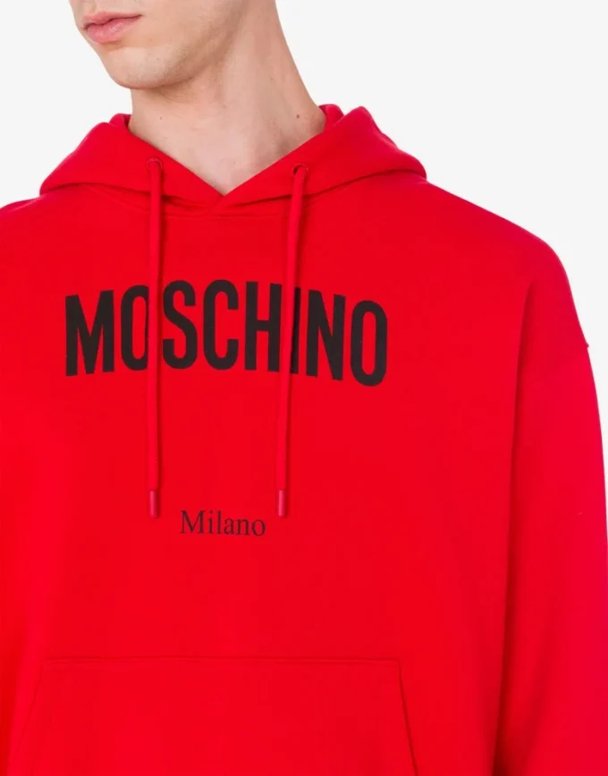 Sweat-shirt en coton biologique imprimé