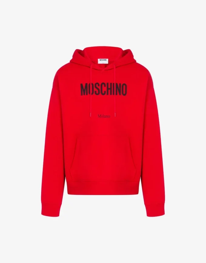 Sweat-shirt en coton biologique imprimé