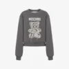 Sweat-shirt en coton biologique Moschino Teddy Bear