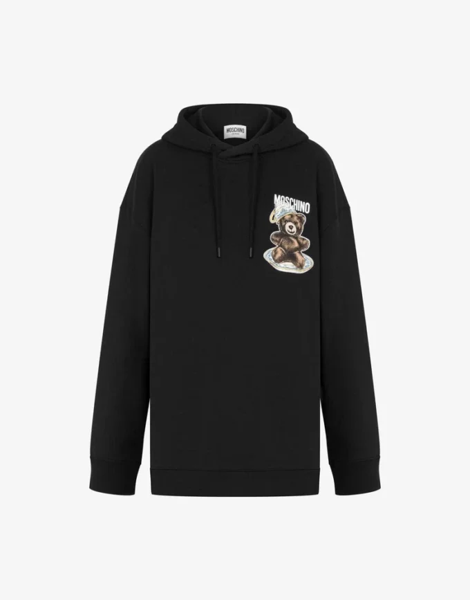 Sweat-shirt en coton biologique Moschino Teddy Bear Sweat-shirt en coton biologique Moschino Teddy Bear