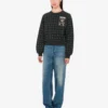 Sweat-shirt en coton biologique Moschino Teddy Bear