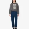 Sweat-shirt en coton biologique Moschino Teddy Bear