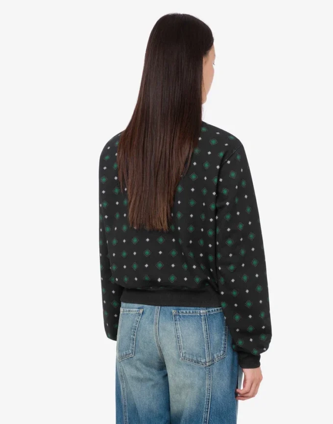 Sweat-shirt en coton biologique Moschino Teddy Bear