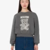 Sweat-shirt en coton biologique Moschino Teddy Bear