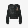 Sweat-shirt en coton biologique Moschino Teddy Bear