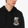 Sweat-shirt en coton biologique Moschino Teddy Bear