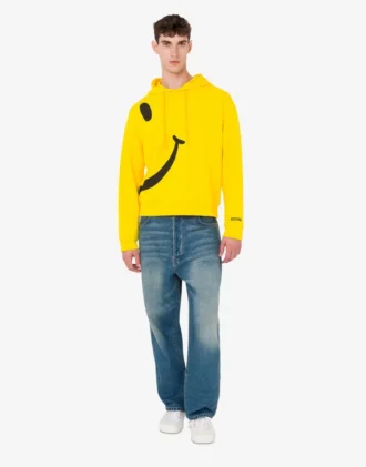 Sweat-shirt en coton biologique Smiley®