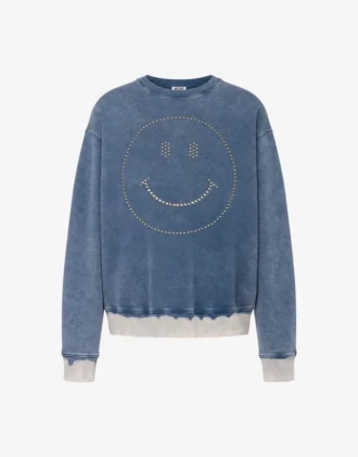 Sweat-shirt en coton biologique Smiley®
