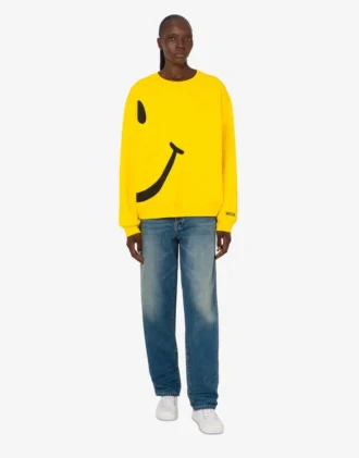 Sweat-shirt en coton biologique Smiley®