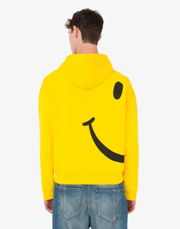 Sweat-shirt en coton biologique Smiley®
