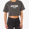 T-shirt court en jersey de coton imprimé