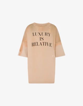 T-shirt en coton épais imprimé