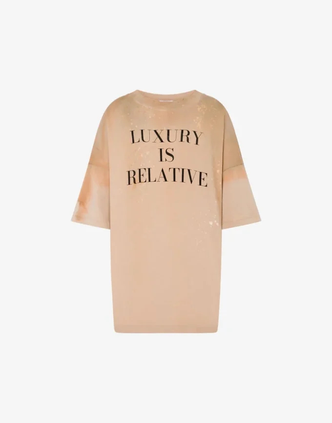 T-shirt en coton épais imprimé