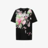 T-shirt en coton épais imprimé