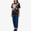 T-shirt en coton épais imprimé