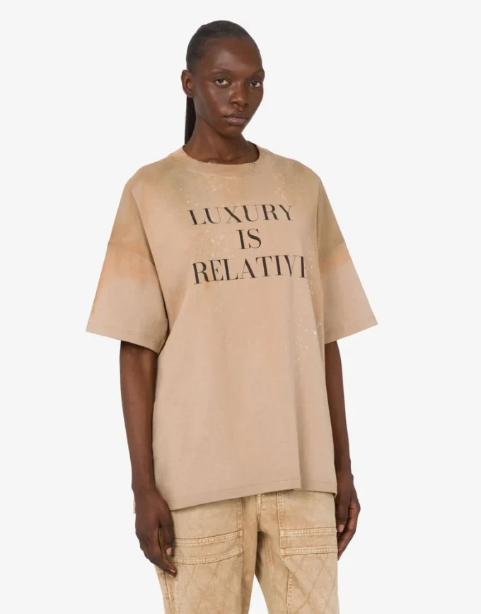 T-shirt en coton épais imprimé