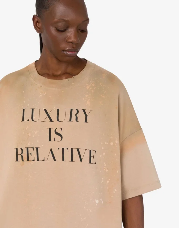 T-shirt en coton épais imprimé