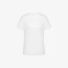 T-shirt en jersey biologique Broderie oie T-shirt en jersey biologique Broderie oie