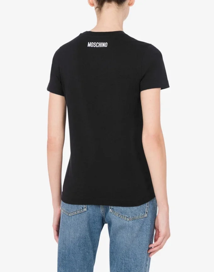 T-shirt en jersey biologique Broderie oie T-shirt en jersey biologique Broderie oie