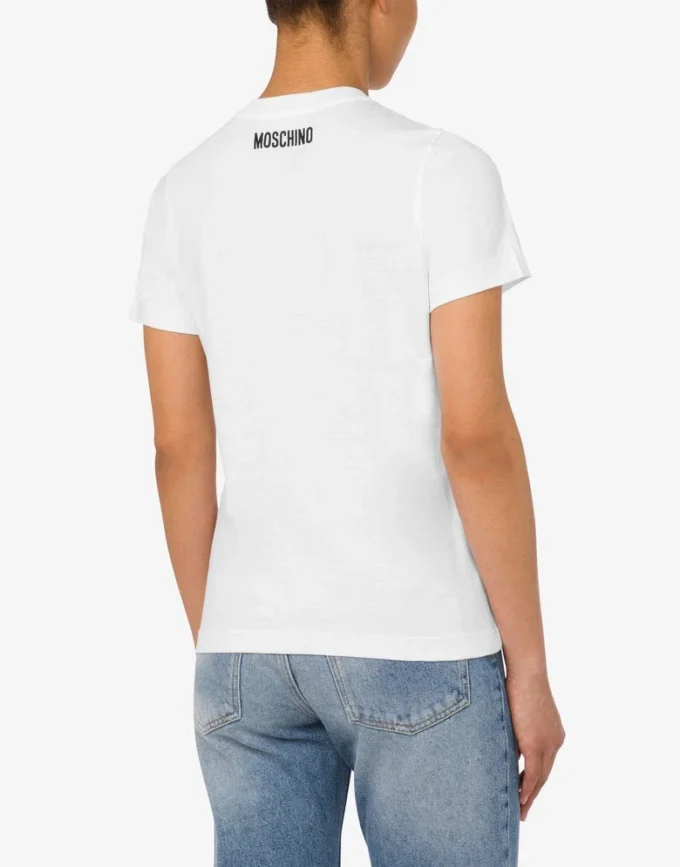T-shirt en jersey biologique Broderie oie T-shirt en jersey biologique Broderie oie