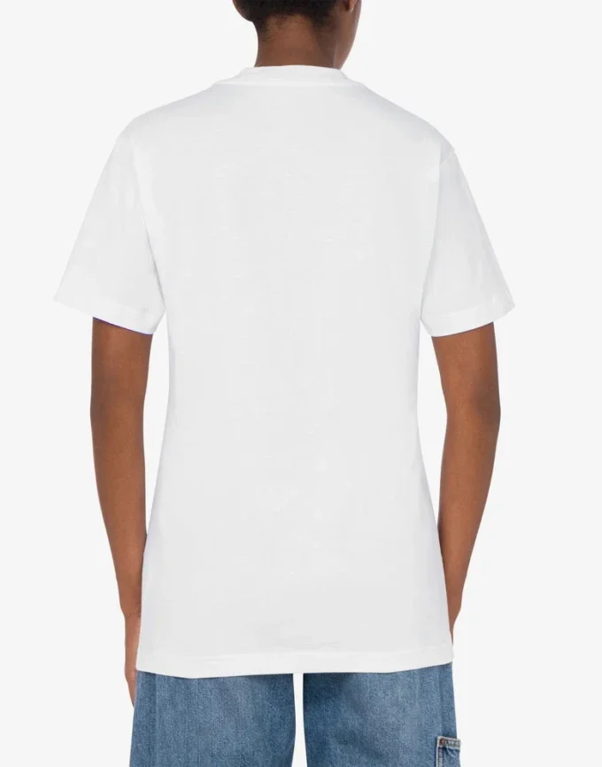 T-shirt en jersey biologique Imprimé oie T-shirt en jersey biologique Imprimé oie