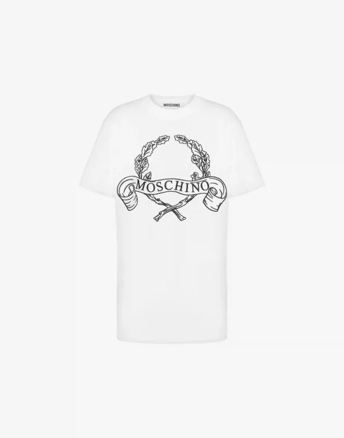 T-shirt en jersey biologique Logo Laurel Crown