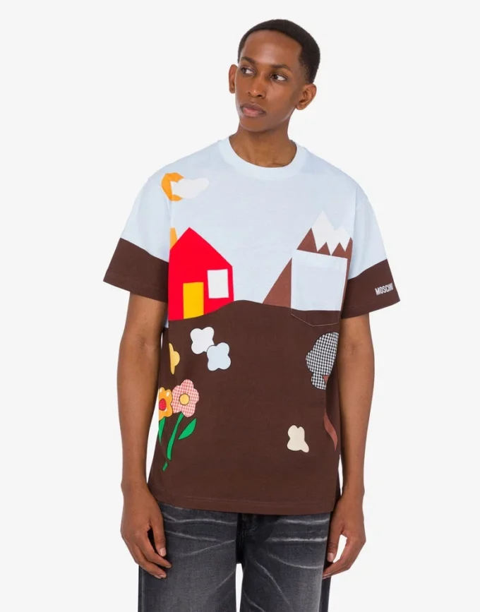 T-shirt en jersey de coton biologique Archive T-shirt en jersey de coton biologique Archive