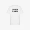 T-shirt en jersey de coton biologique brodé