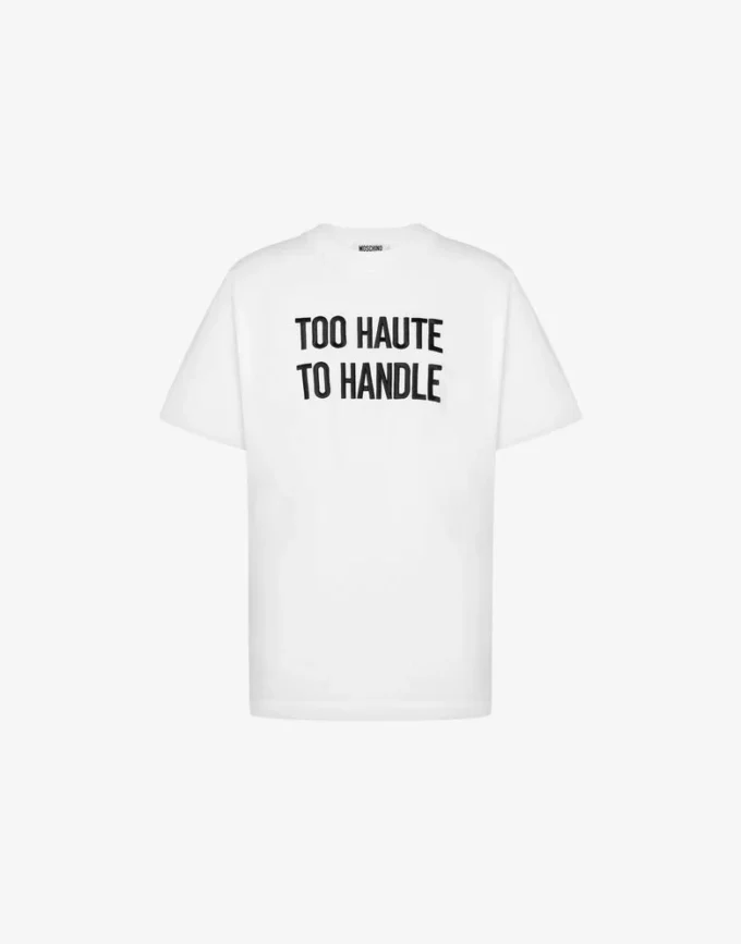 T-shirt en jersey de coton biologique brodé