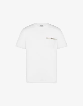 T-shirt en jersey de coton biologique brodé