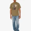 T-shirt en jersey de coton biologique brodé T-shirt en jersey de coton biologique brodé