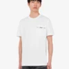 T-shirt en jersey de coton biologique brodé T-shirt en jersey de coton biologique brodé