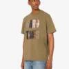 T-shirt en jersey de coton biologique brodé T-shirt en jersey de coton biologique brodé