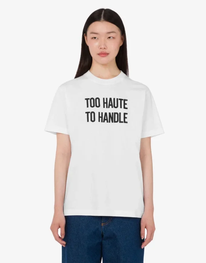 T-shirt en jersey de coton biologique brodé