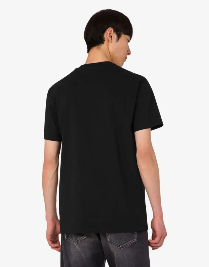 T-shirt en jersey de coton biologique brodé T-shirt en jersey de coton biologique brodé