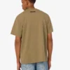 T-shirt en jersey de coton biologique brodé T-shirt en jersey de coton biologique brodé