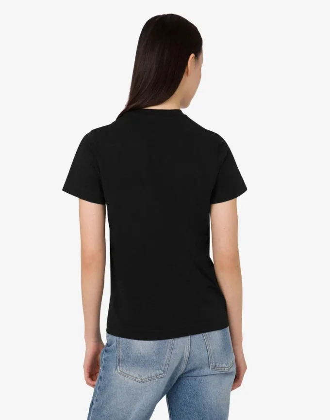 T-shirt en jersey de coton biologique décoré T-shirt en jersey de coton biologique décoré