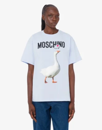 T-shirt en jersey de coton biologique Goose