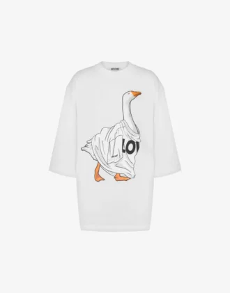 T-shirt en jersey de coton biologique Goose