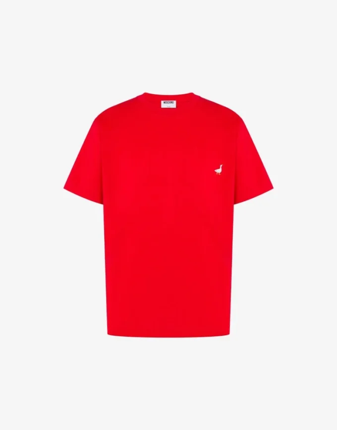 T-shirt en jersey de coton biologique Goose