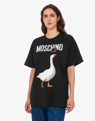 T-shirt en jersey de coton biologique Goose