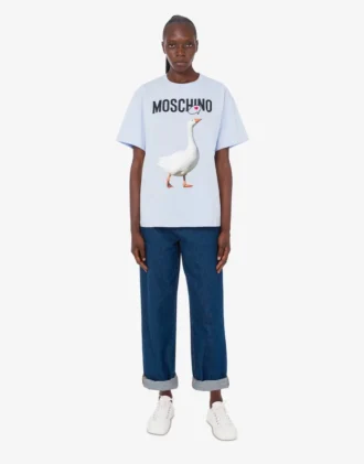 T-shirt en jersey de coton biologique Goose