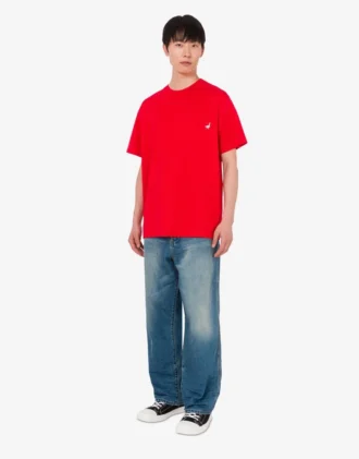 T-shirt en jersey de coton biologique Goose