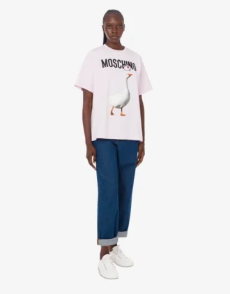 T-shirt en jersey de coton biologique Goose