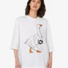 T-shirt en jersey de coton biologique Goose T-shirt en jersey de coton biologique Goose